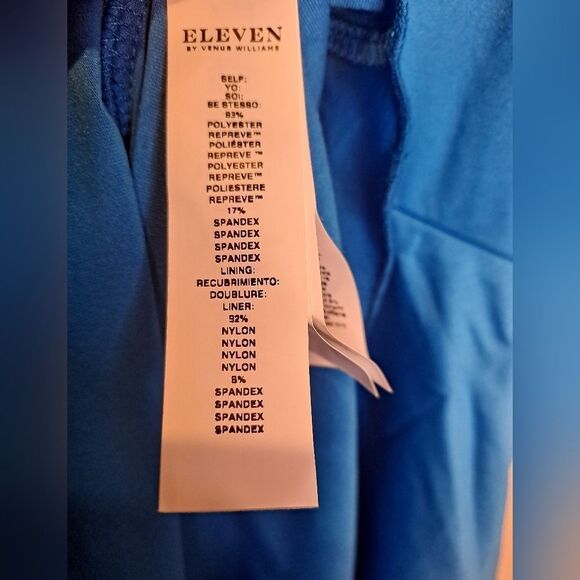 EleVen By Venus Williams Blue Cosmos Racerback Tennis Pickleball Golf Dr… - Picture 5 of 12